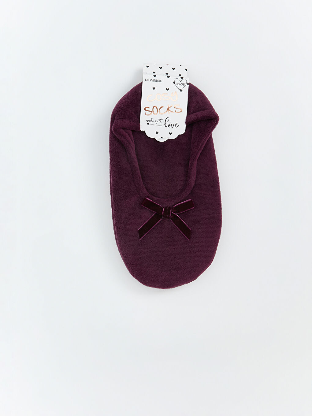 Woman BORDEAUX Homewear Socks-1