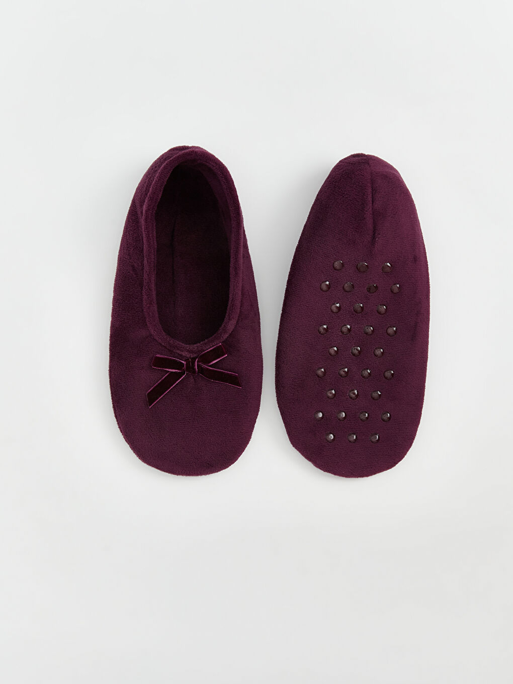 Woman BORDEAUX Homewear Socks-2