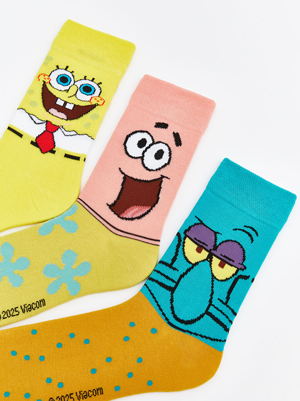 SpongeBob Printed Men's Ankle Socks 3-pack-4