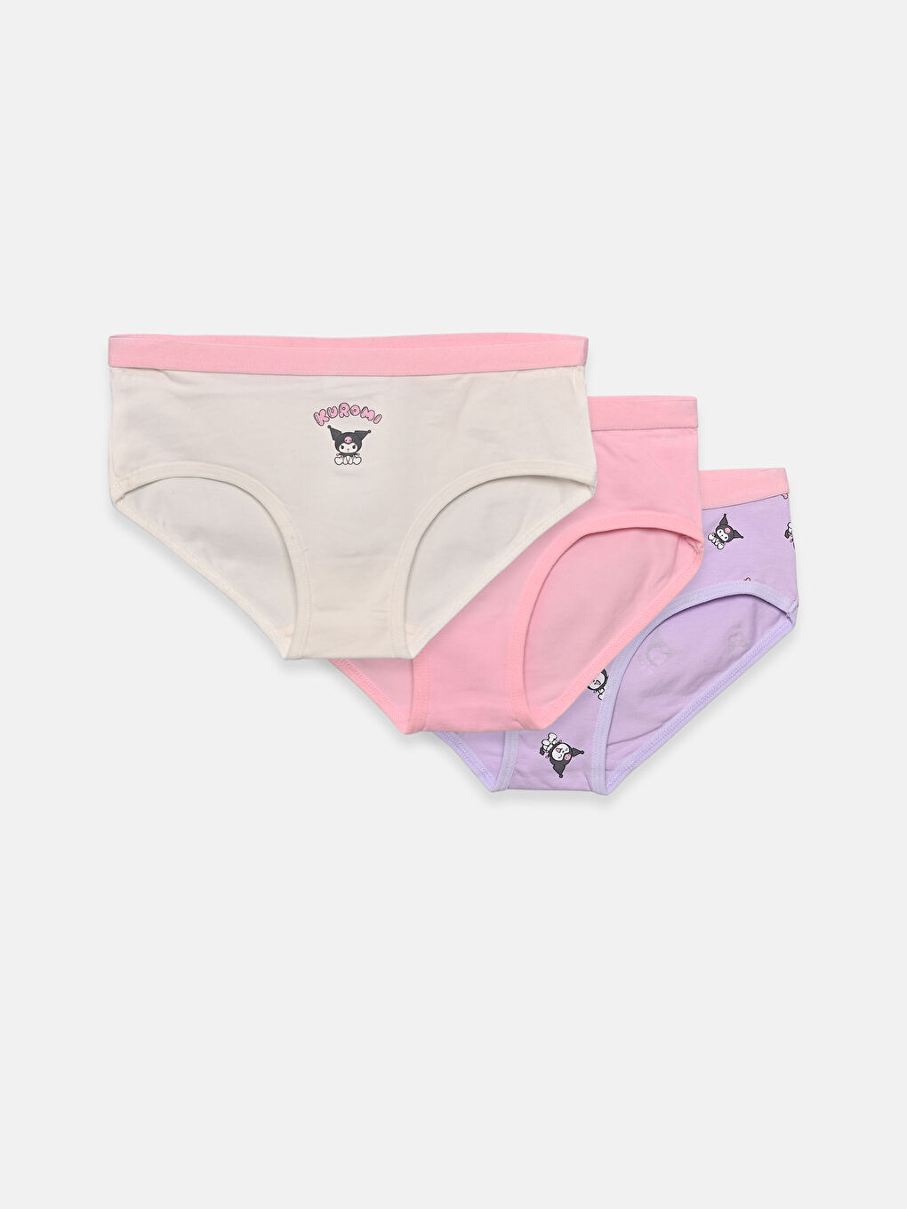 Chiloți Imprimați Hello Kitty pentru Fete, Pachet de 3