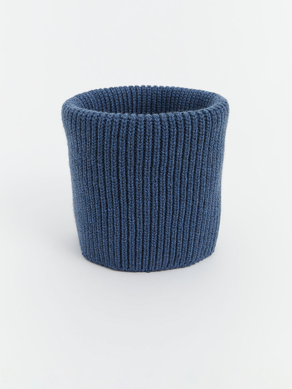 Mavi Erkek Çocuk Triko Boyunluk