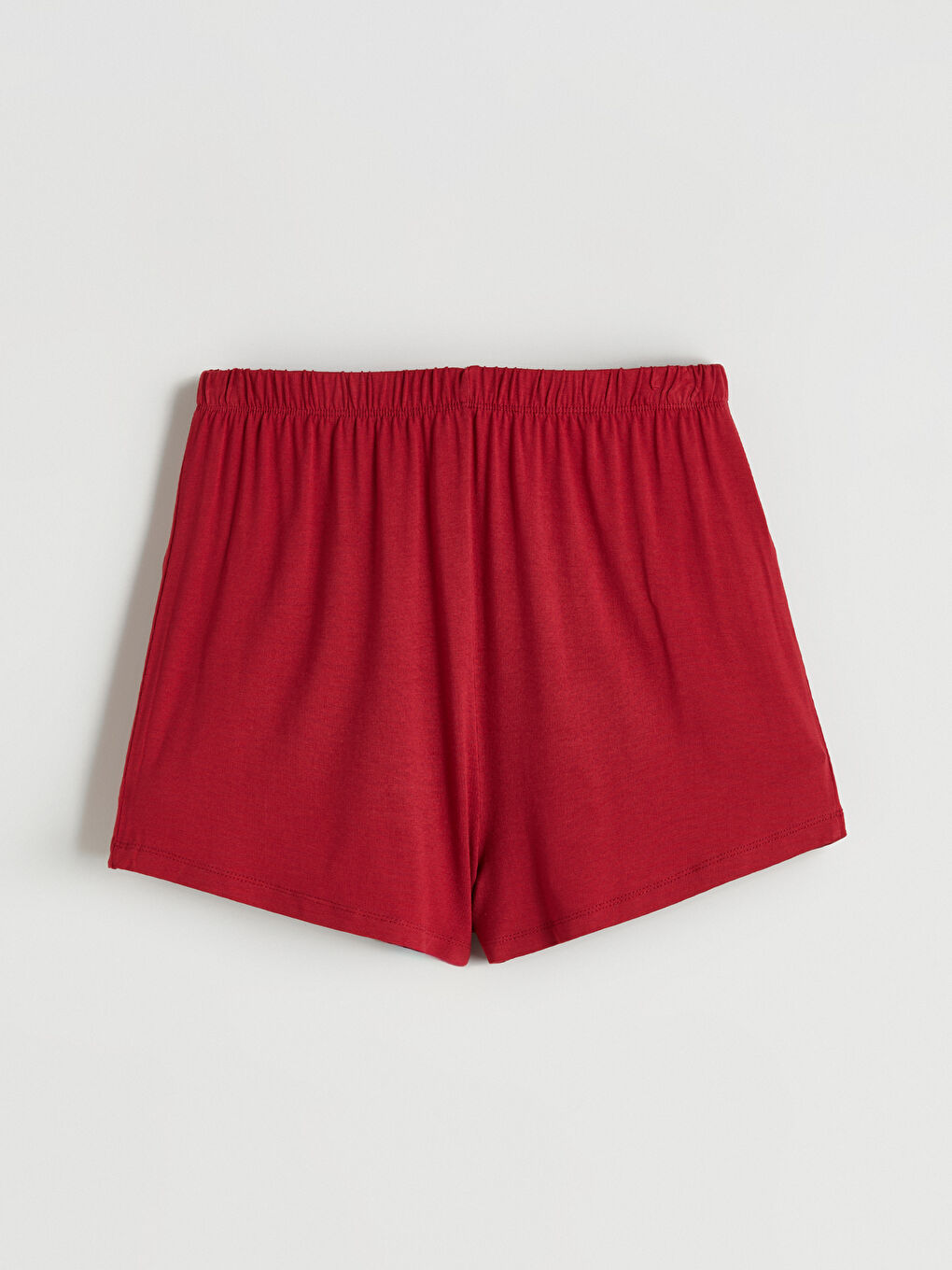 Kratka pidžama komplet sa čipkastim detaljima i V izrezom za Ženski-3