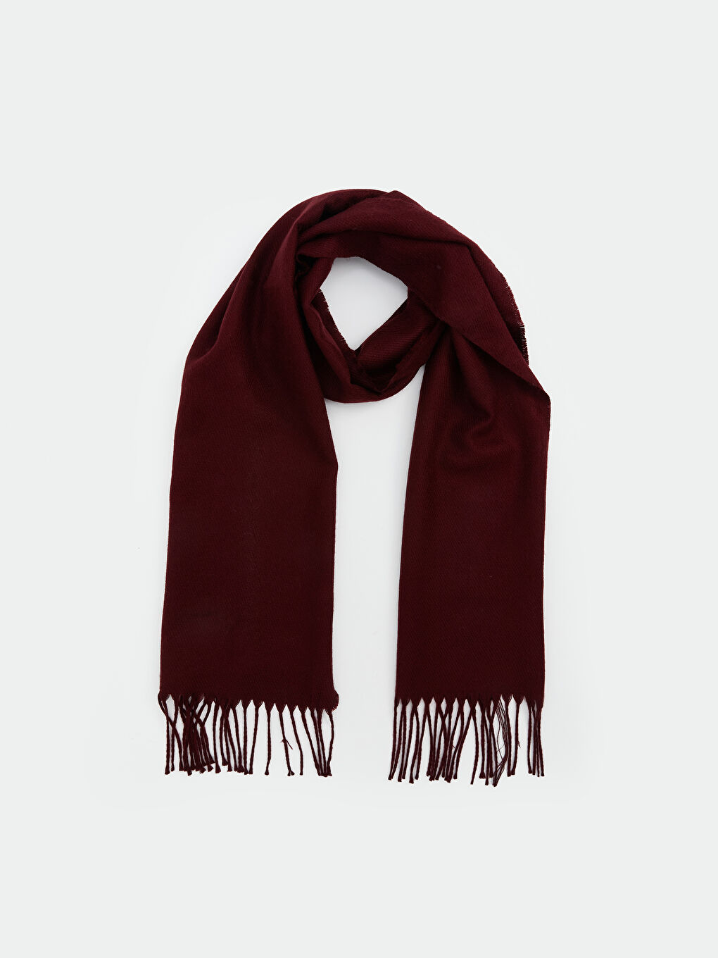 LCW ACCESSORIES Short Fringed Men's Scarf -W5CM43Z8-YHL