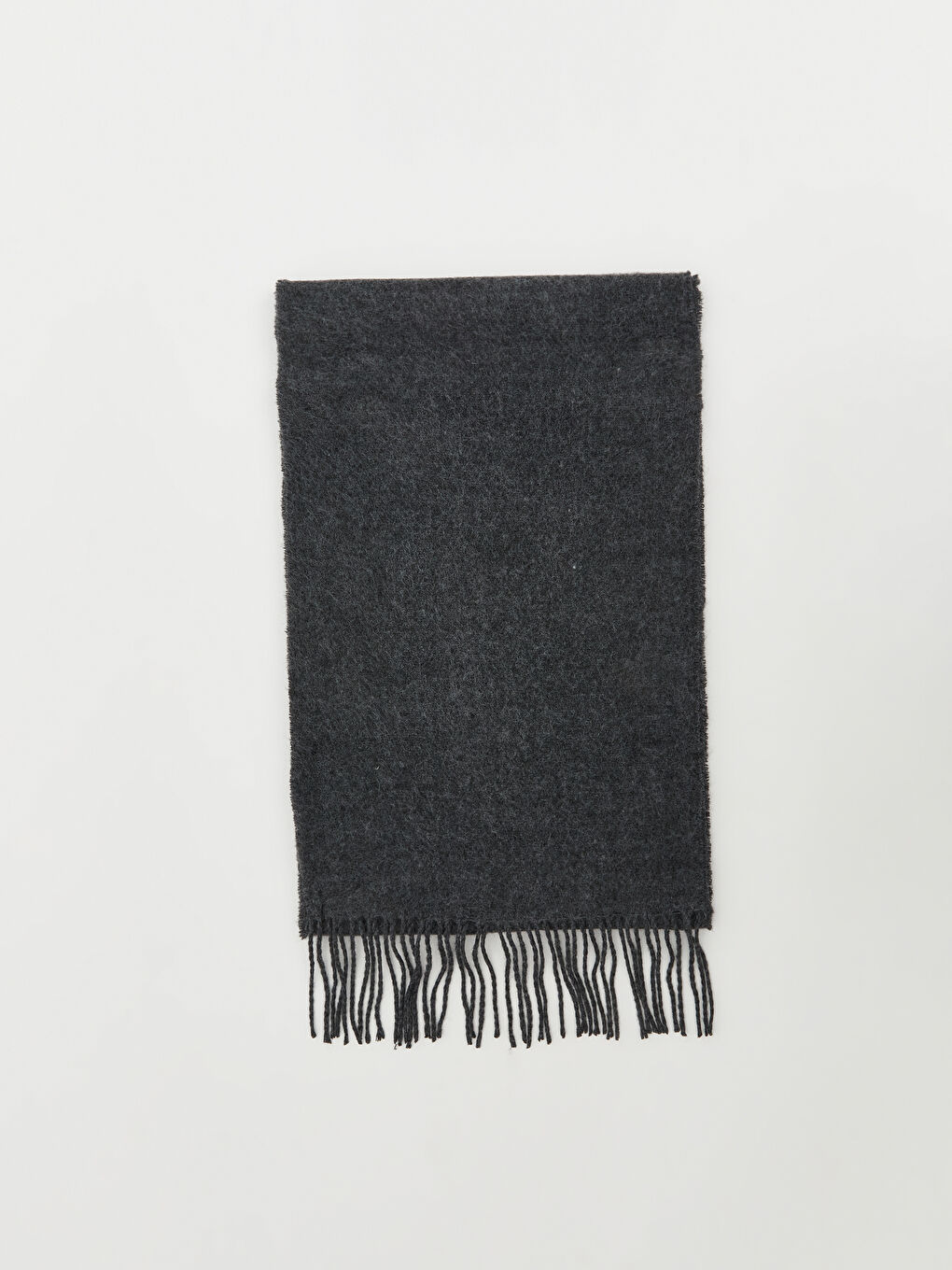 Short Fringed Men's Scarf-2
