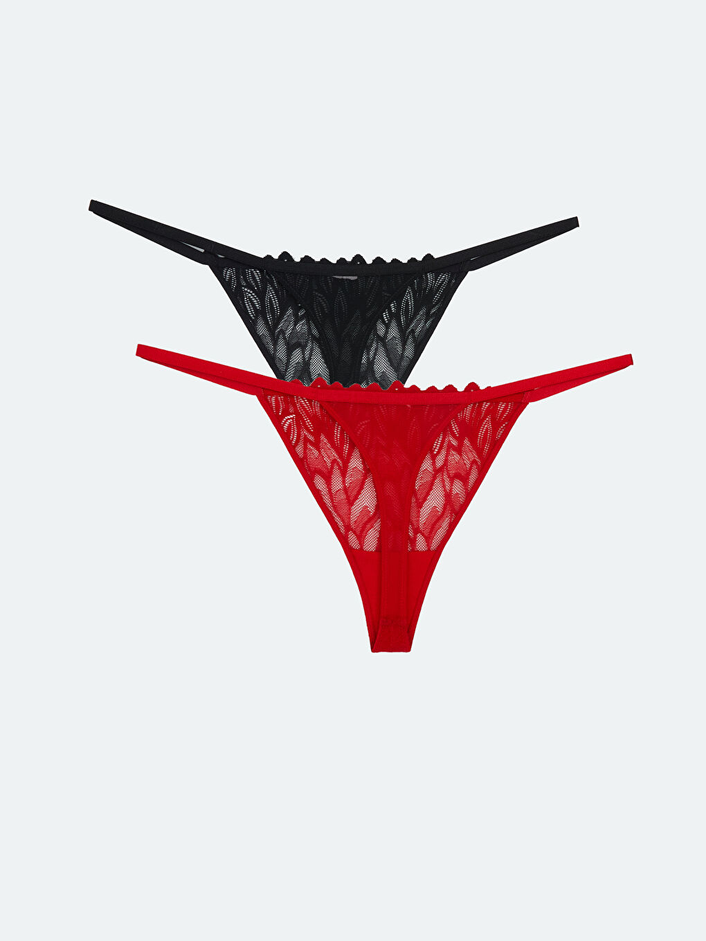 جوج ديال الباكات سراويل داخلية قصيرة دانتيل-1