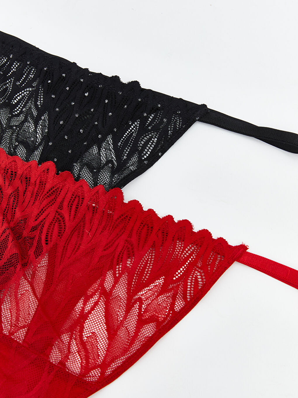 جوج ديال الباكات سراويل داخلية قصيرة دانتيل-2