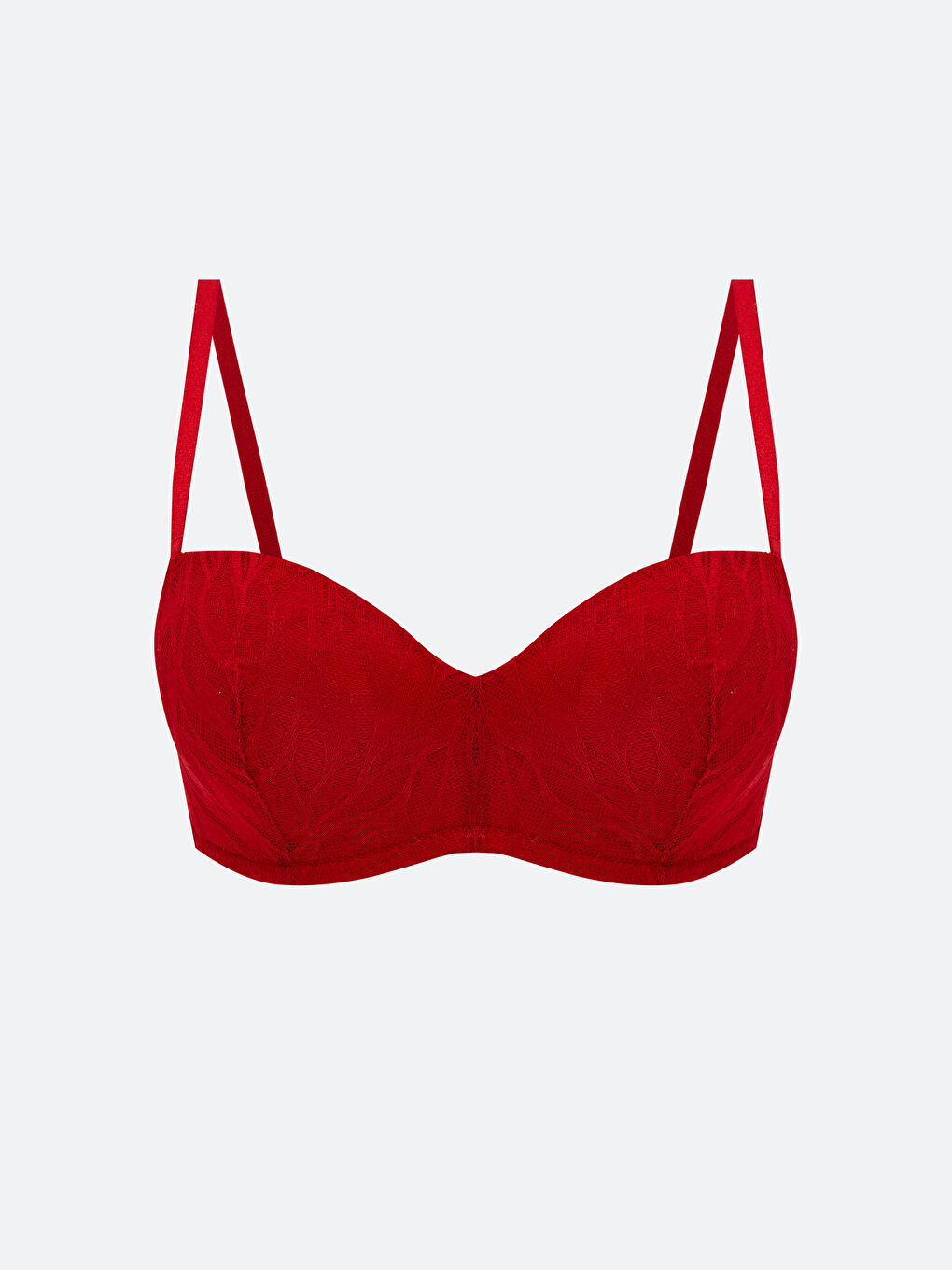 حمالة صدر بلا حشوة دانتيل بلا حمالات وايرد