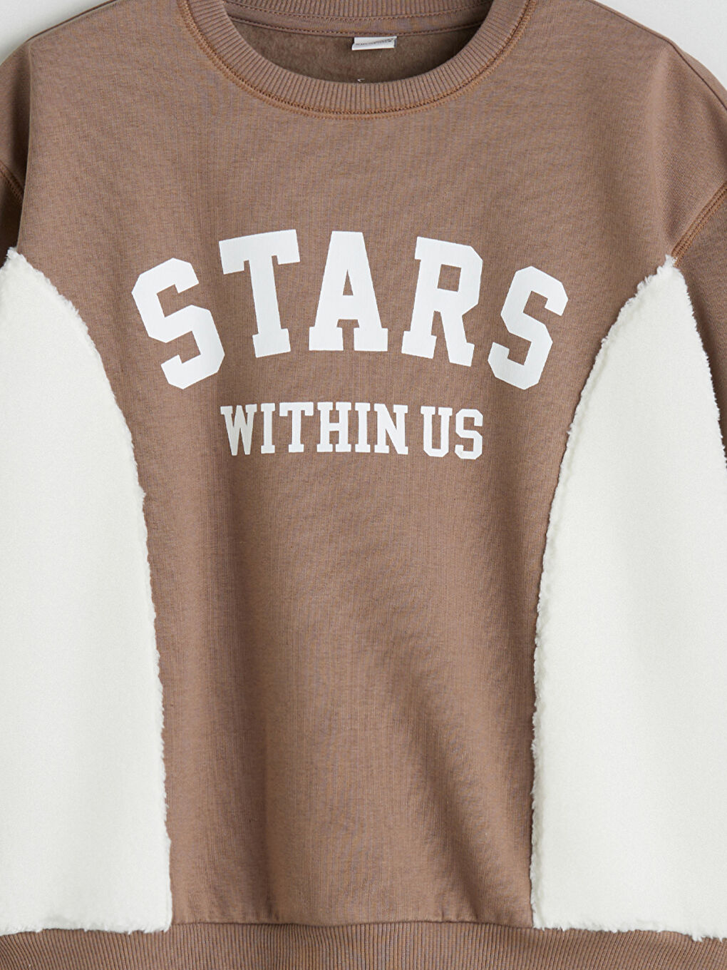 Crew Neck Girls' Sweatshirt-1