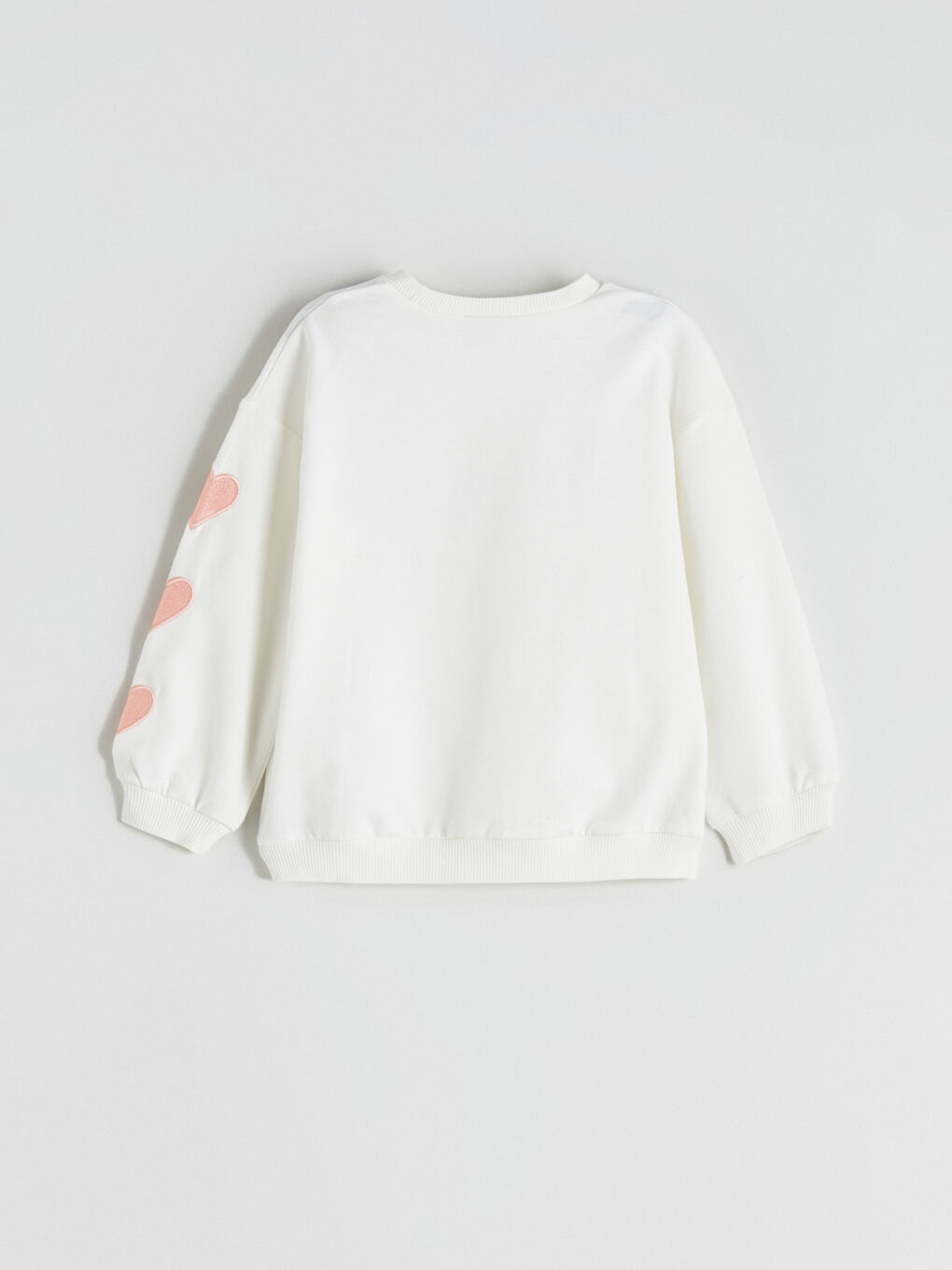 Crew Neck Minnie Mouse Printed Girls' Sweatshirt-2