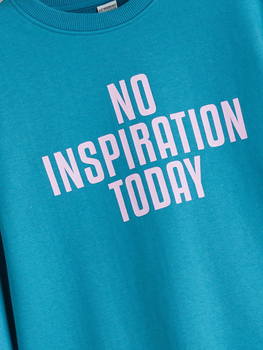 Crew Neck Girls' Sweatshirt-1