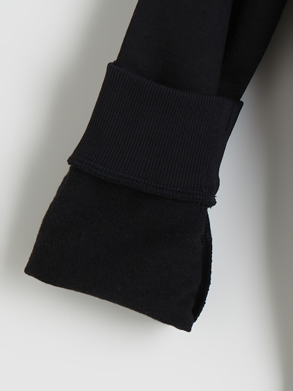 Hooded Girls' Thick Zip-Up Sweatshirt-1