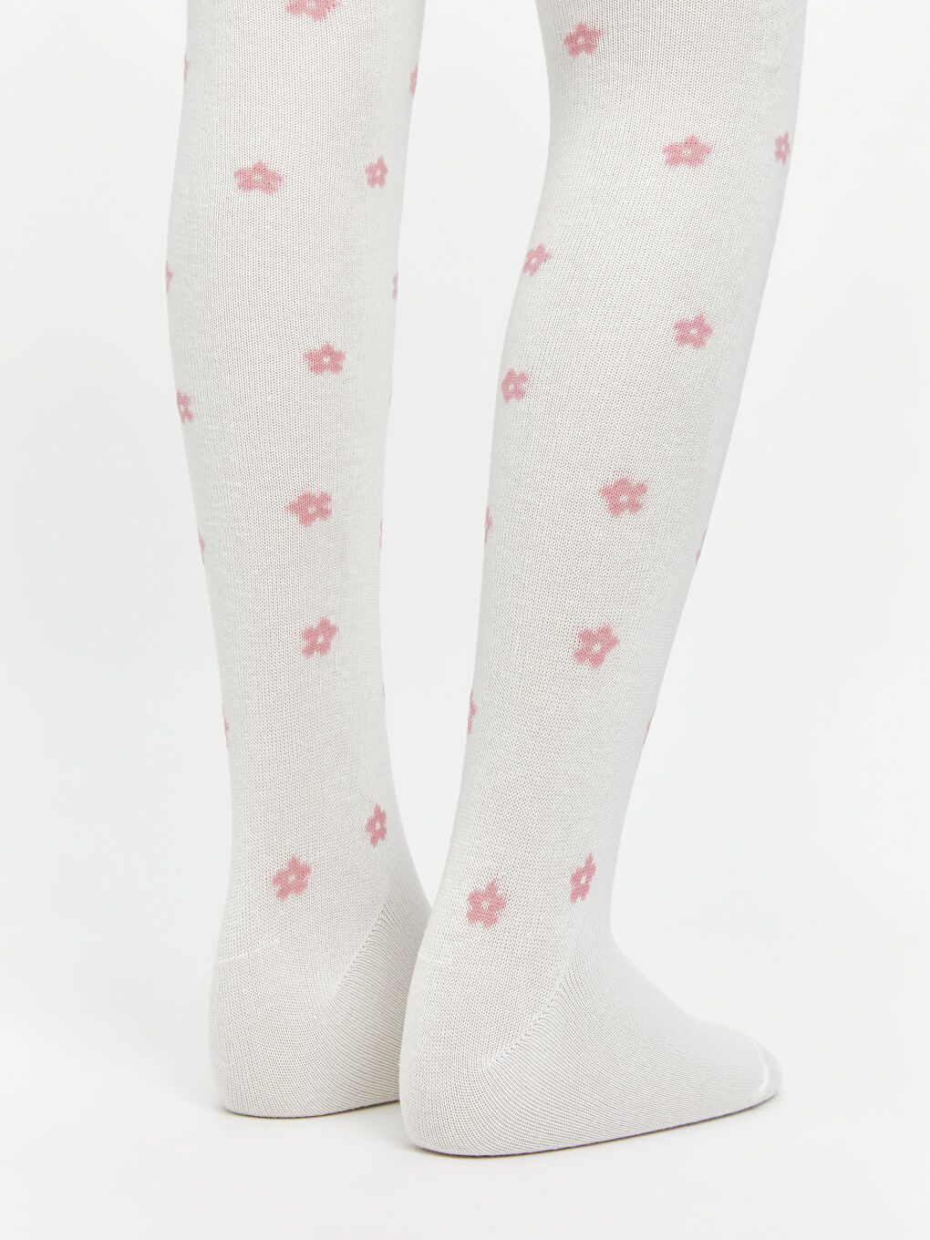 Floral Girls Tights 2 Pack-4