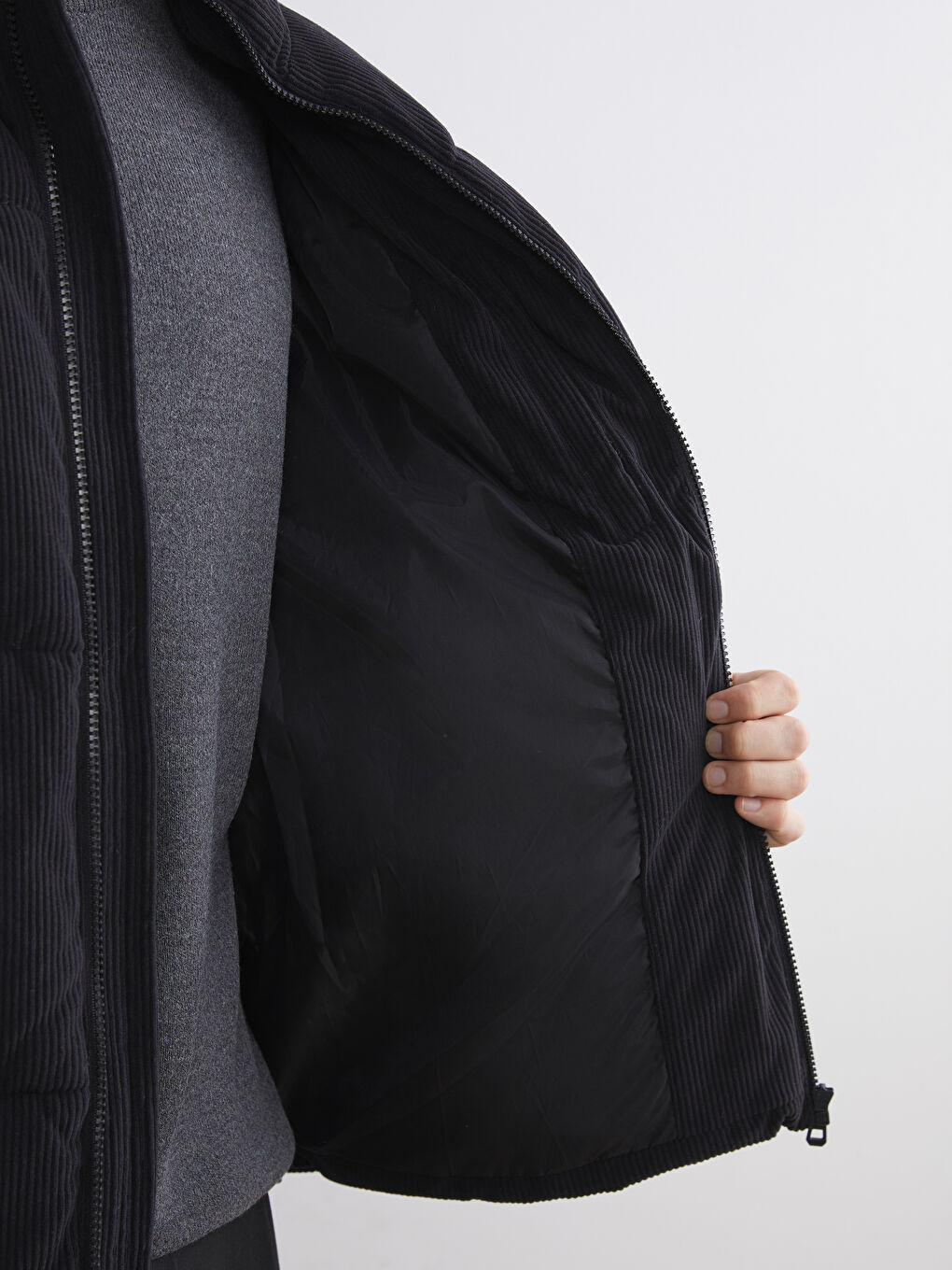 پاڵتۆی بەرز یه‌خه‌ی بەرز بۆ پیاوان-3