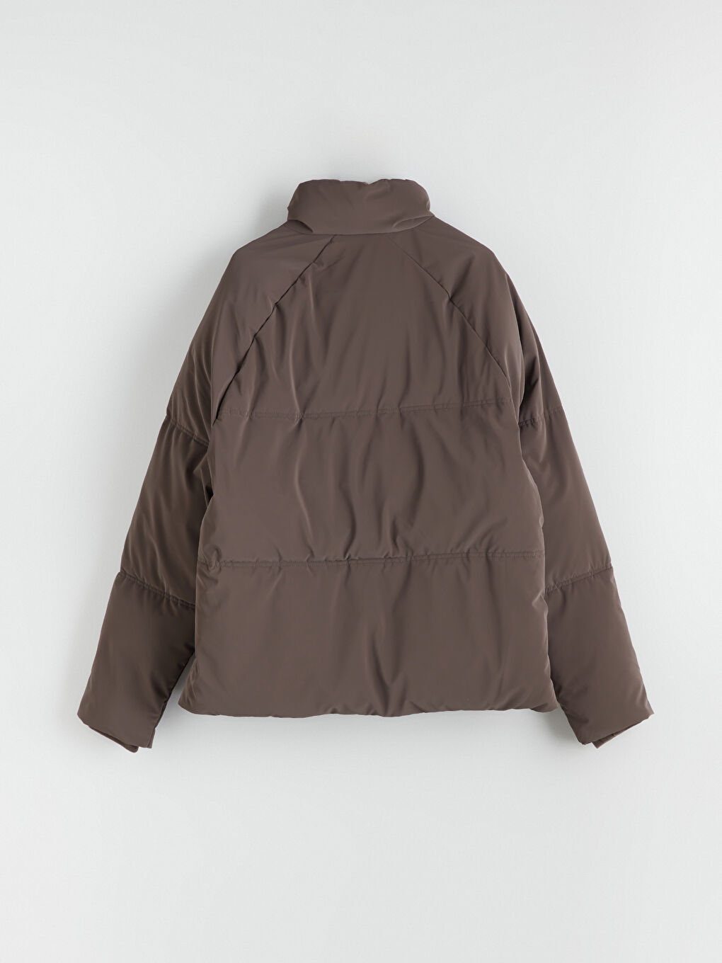 معطف منفوخ بغطاء للرأس بمقاس مريح للرجال-7