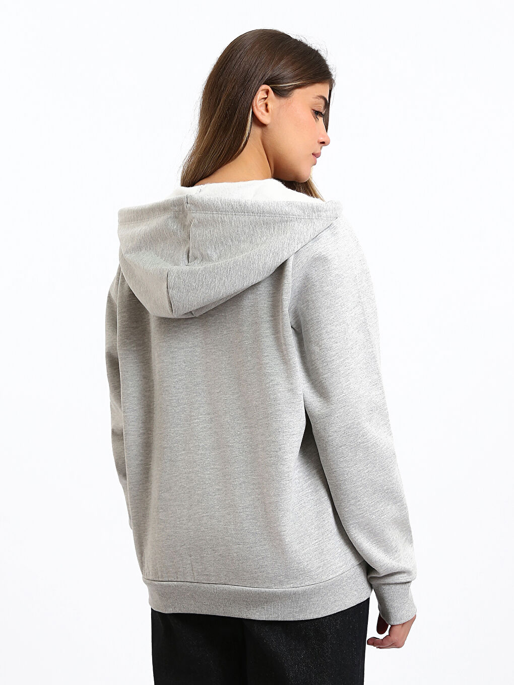 Sweat zippé à capuche pour Femmes-8