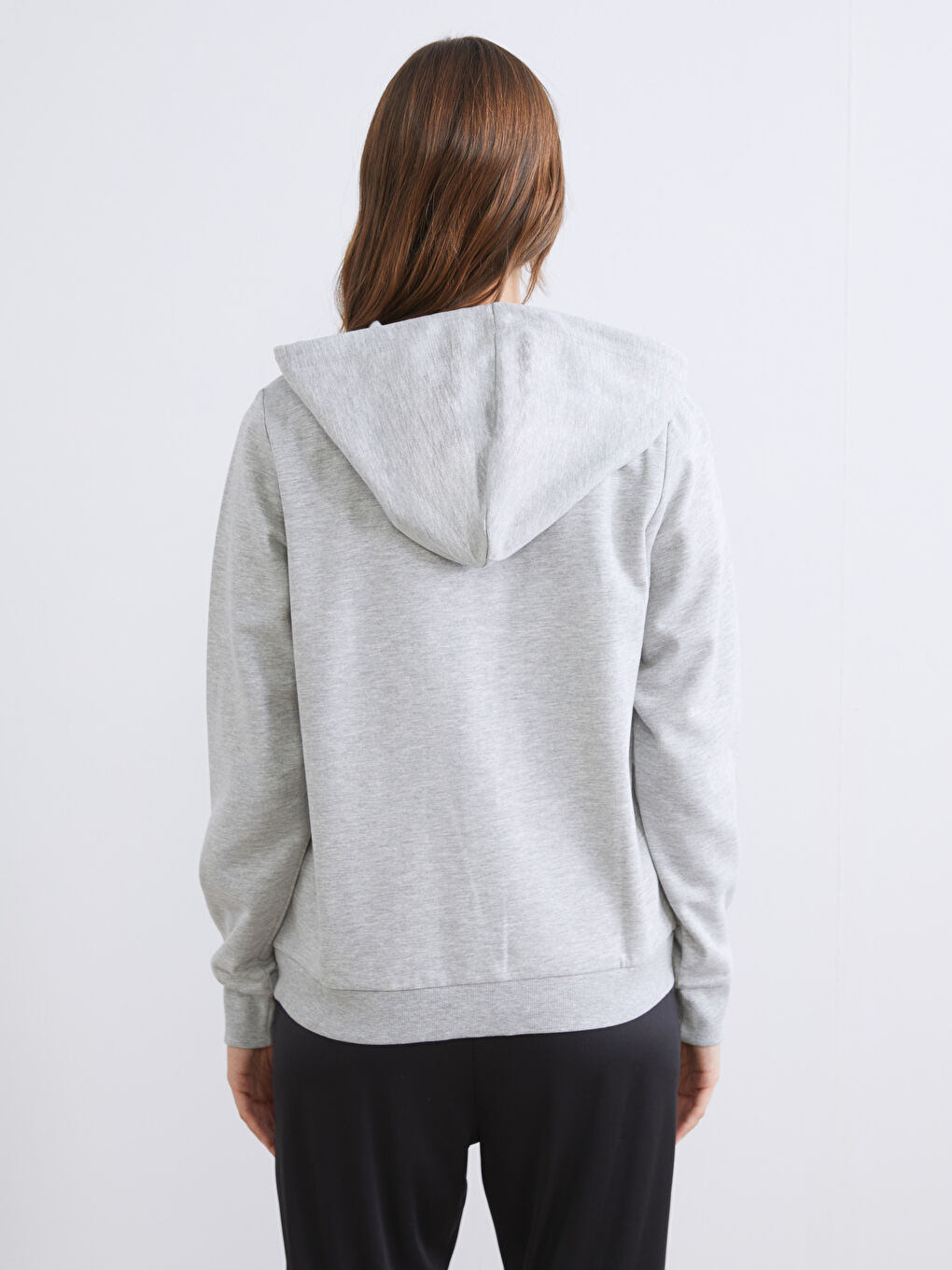 Sweat zippé à capuche pour Femmes-7