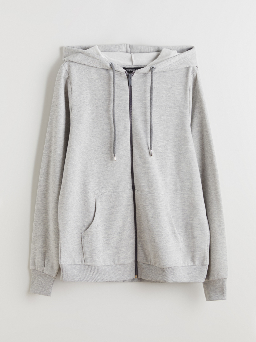 Sweat à Capuche Zippé Femme – Coton/Polyester, Poches Kangourou, Coupe Décontractée