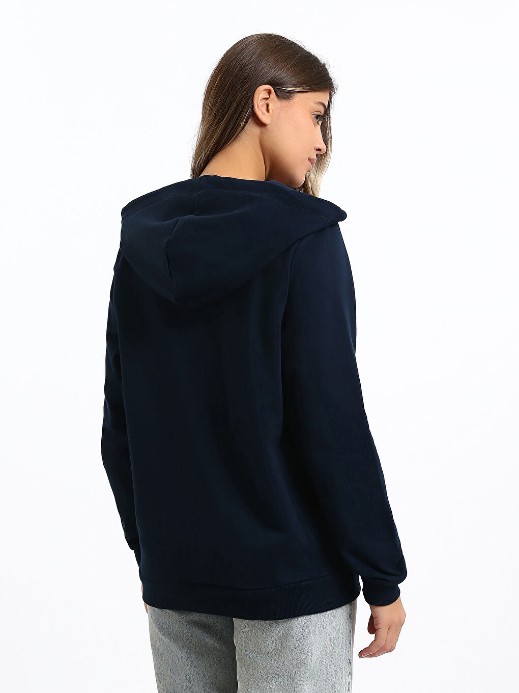 Hooded Women's Zip-Up Sweatshirt-8