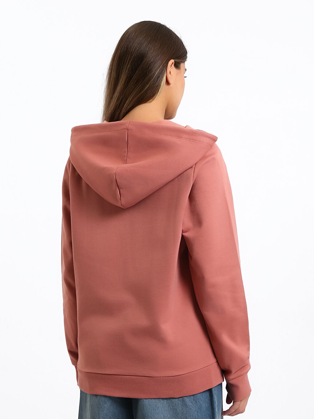Hooded Women's Zip-Up Sweatshirt-4