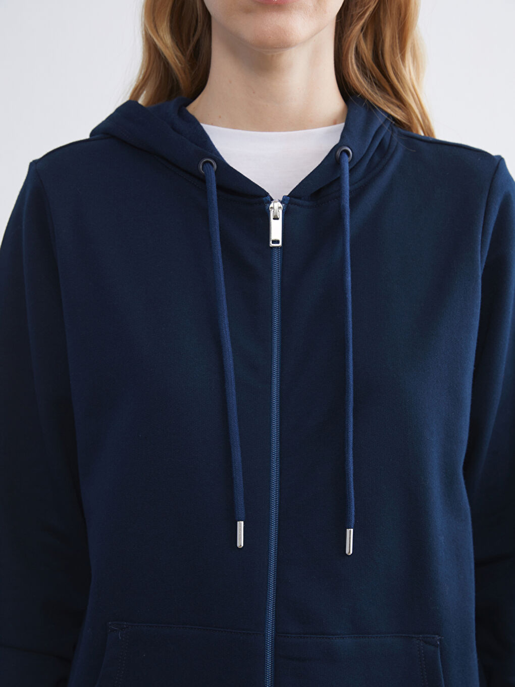 Hooded Women's Zip-Up Sweatshirt-4