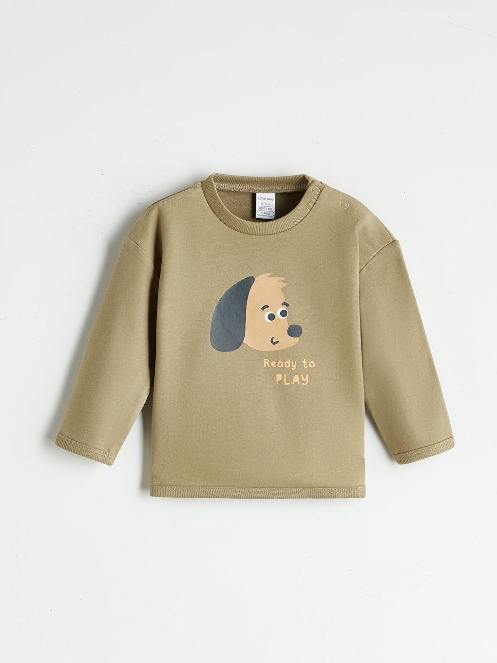 LC WAIKIKI Printed Baby Boy Sweatshirt And Sweatpants Set (2 Pieces) -W5CN68Z1-ZEP