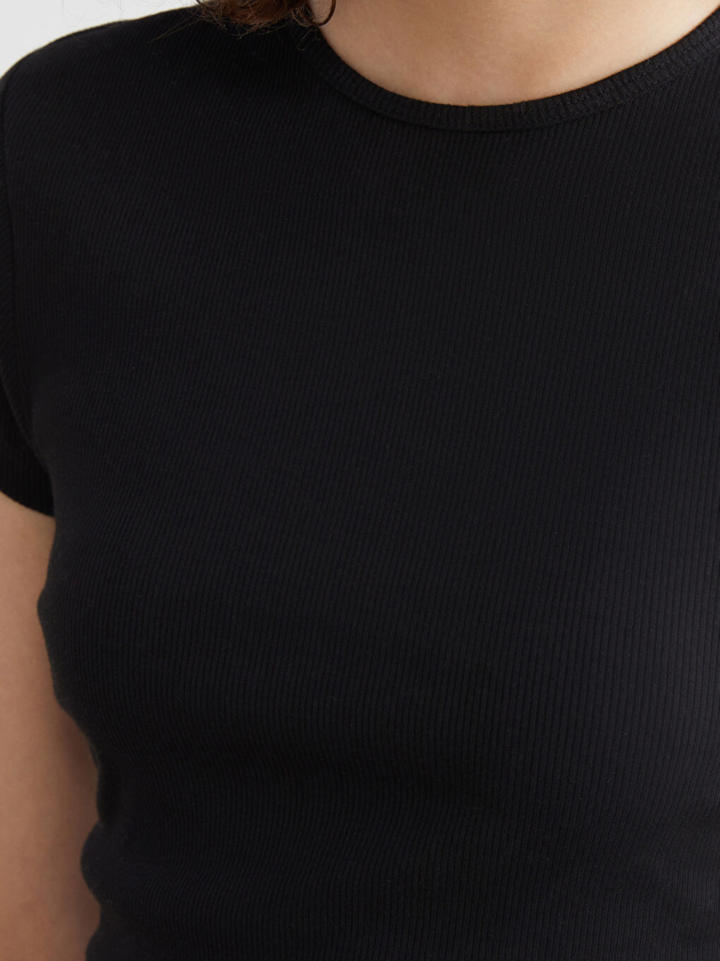 Әйелдер қара Кроп-топ-2