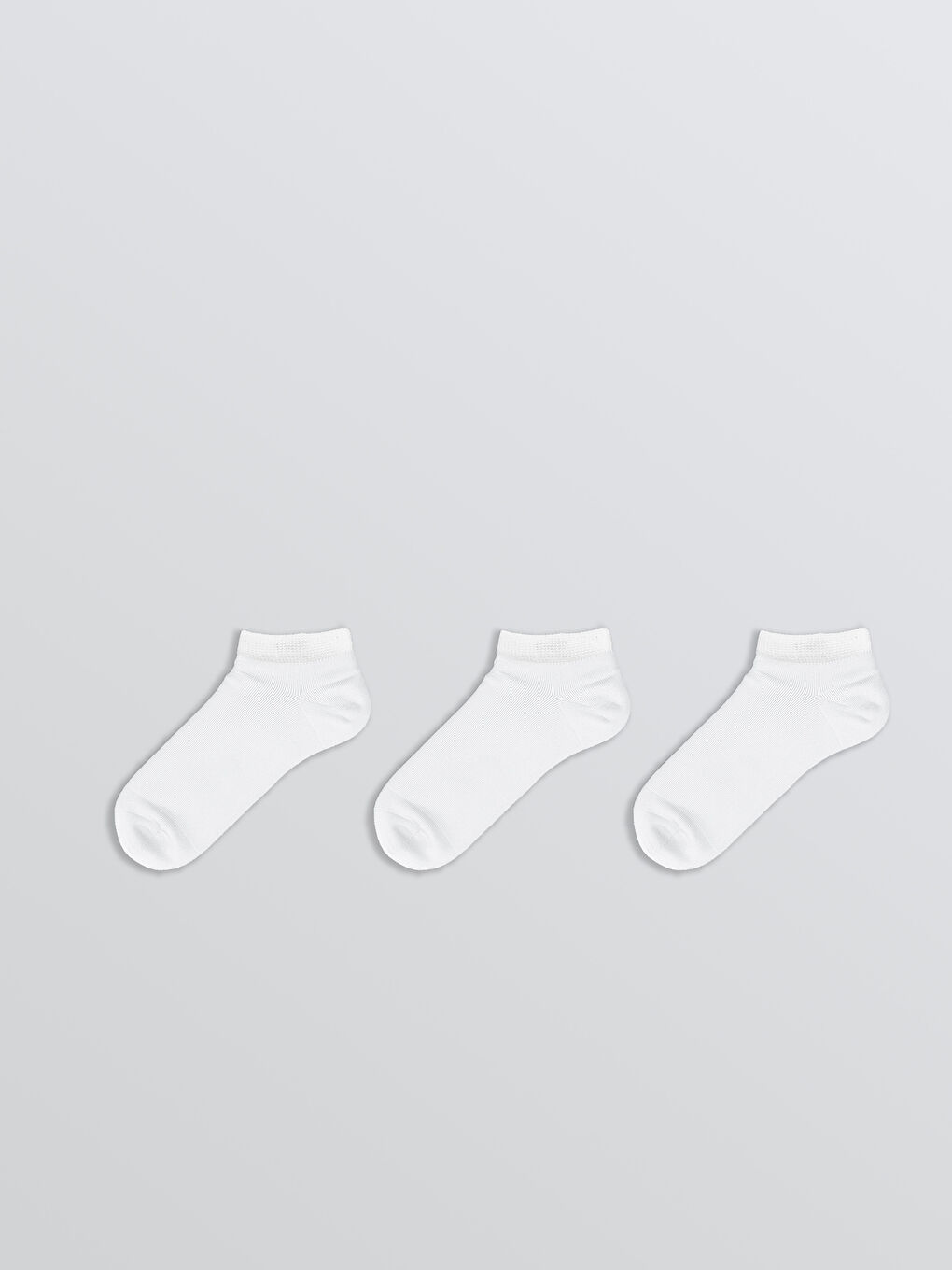 LCW ECO Women's Plain Trainer Socks 3-pack -W5CO44Z8-J5E