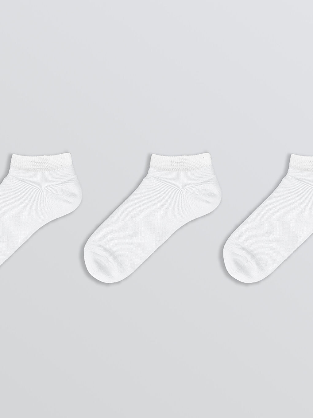 LCW ECO Women's Plain Trainer Socks 3-pack -W5CO44Z8-J5E