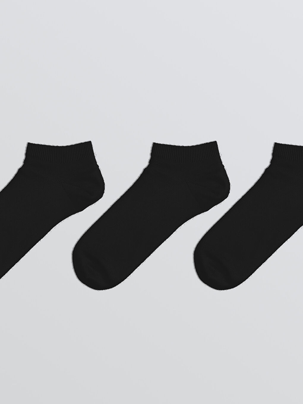 LCW ECO Men's Trainer Socks 3-pack -W5CO57Z8-CVL