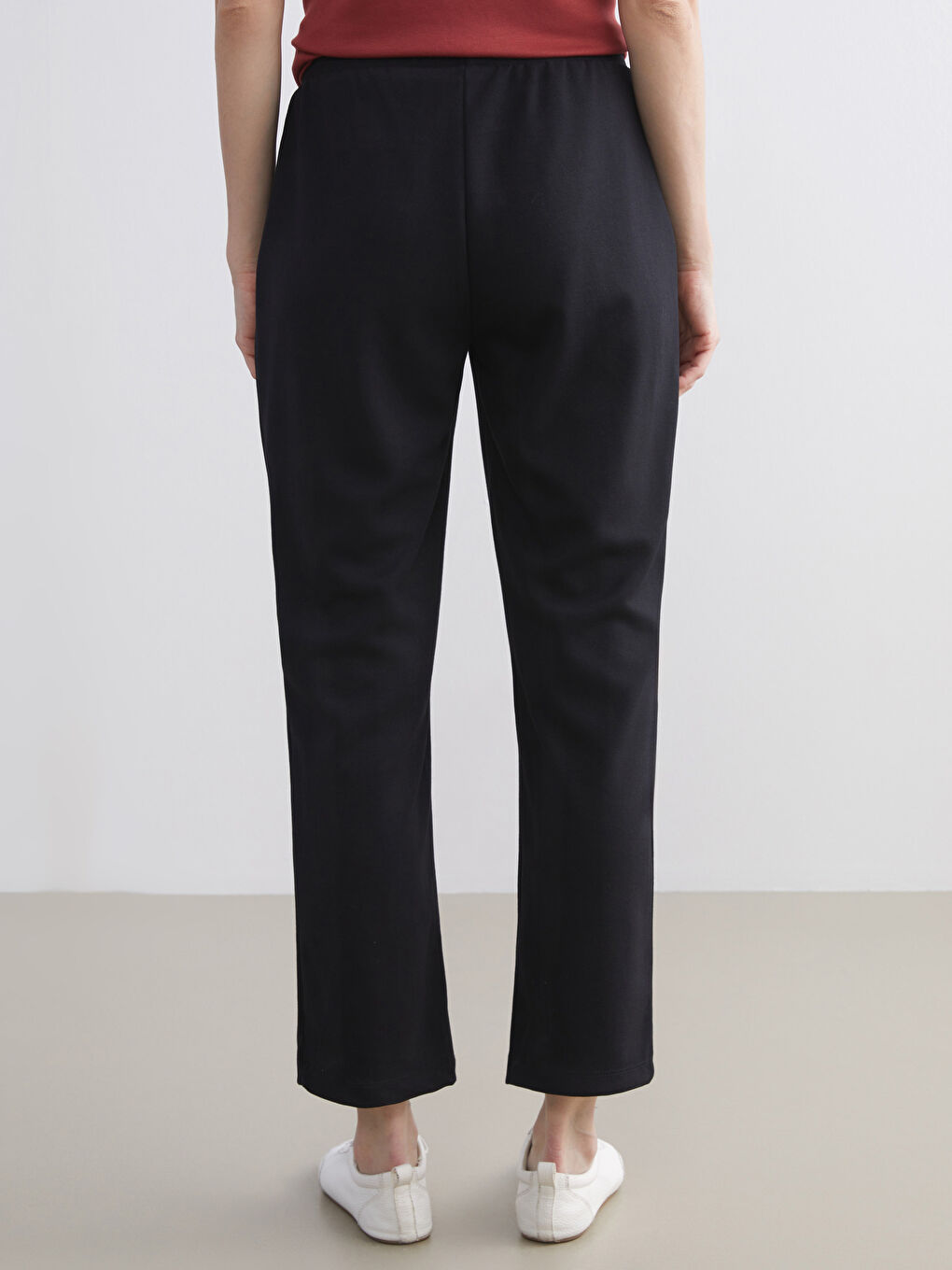 Elasticated Waist Women's Trousers-7