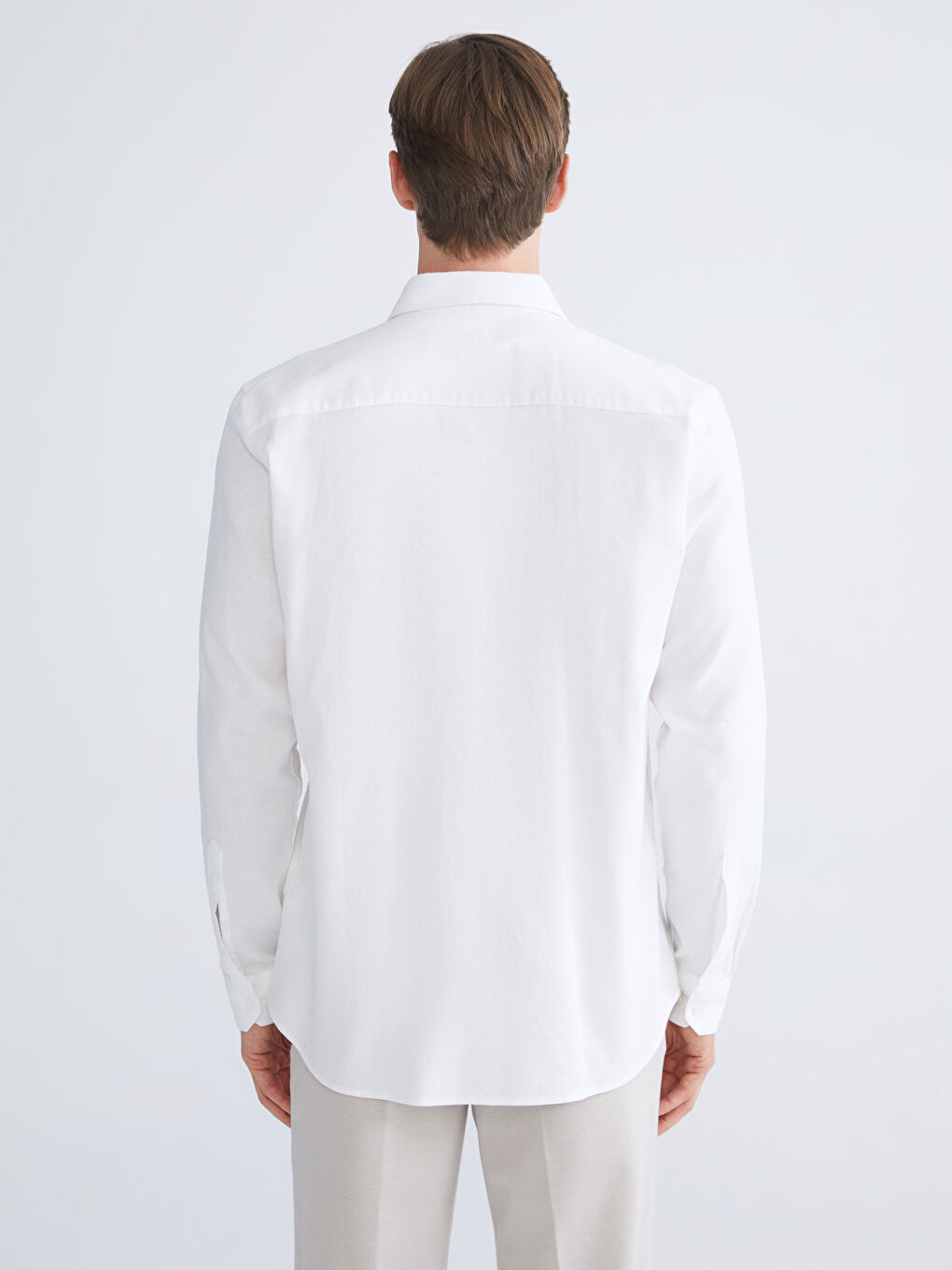 SOUTHBLUE Slim Fit Long Sleeve Men's Shirt -W5CO97Z8-Q6K