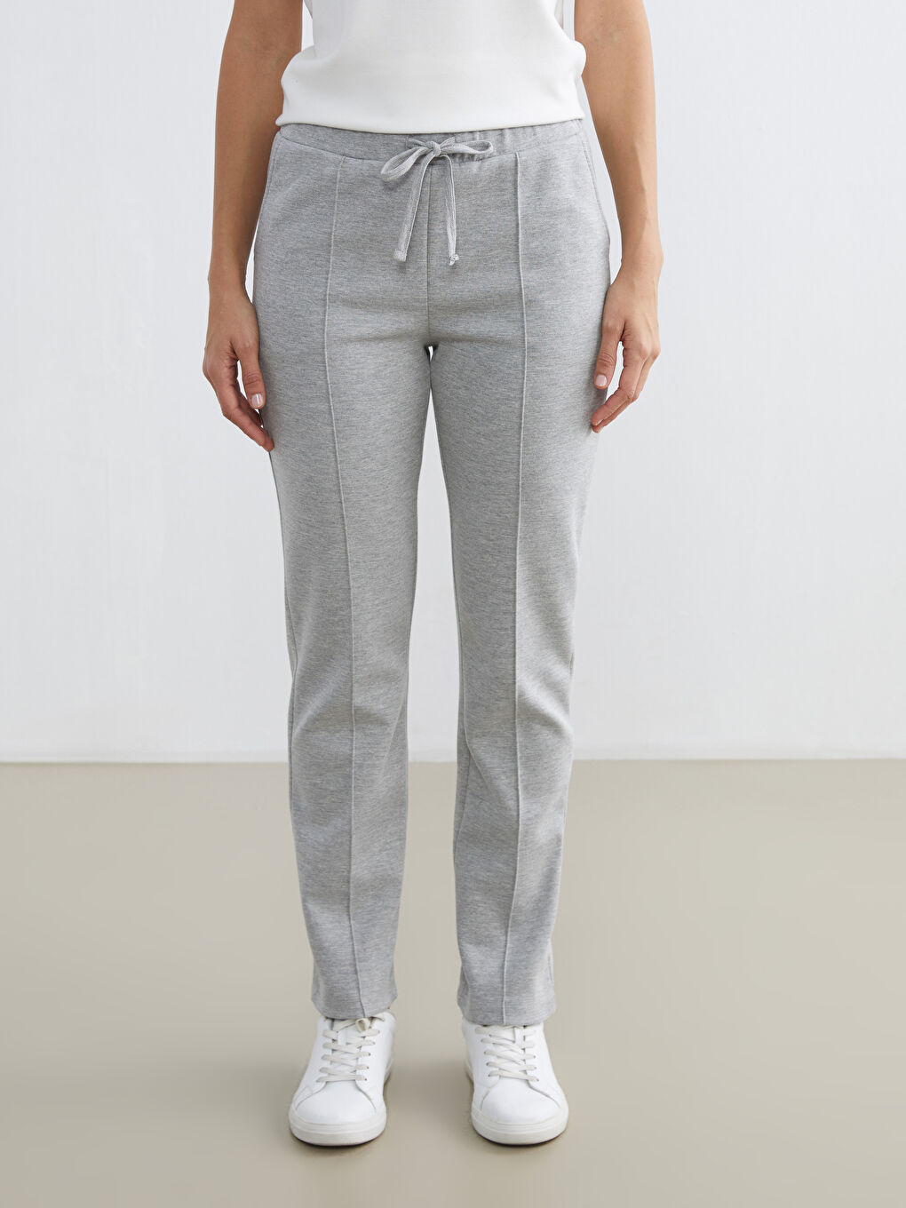 بنطلون رياضي للسيدات بخصر مرن-2