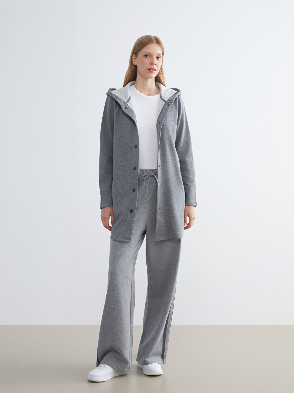 Hooded Women's Cardigan-1