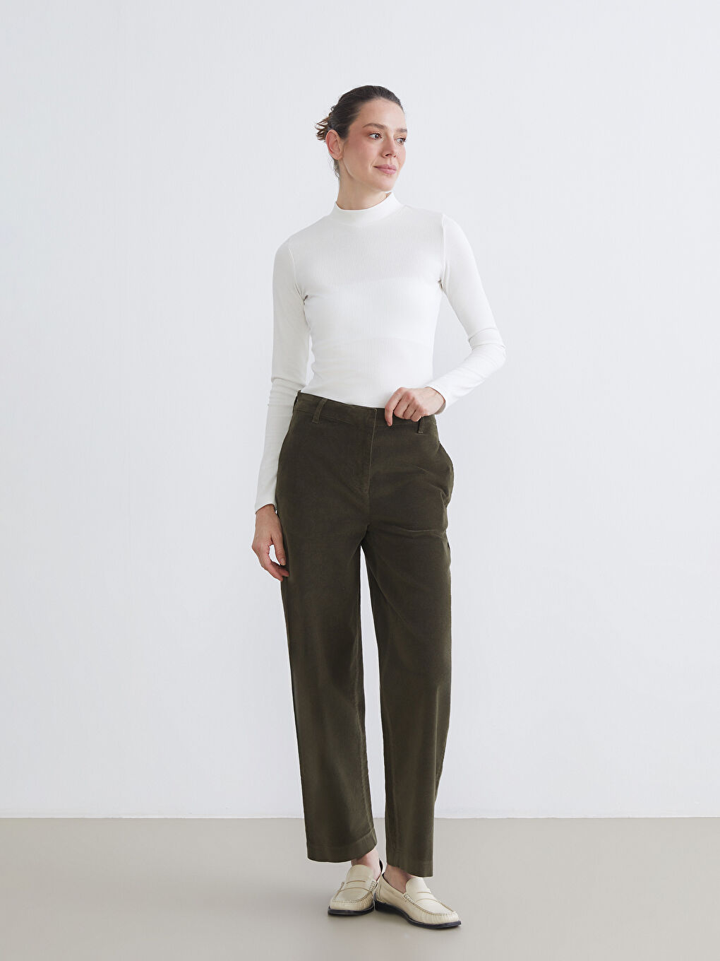 Funnel Neck Women's Body-1