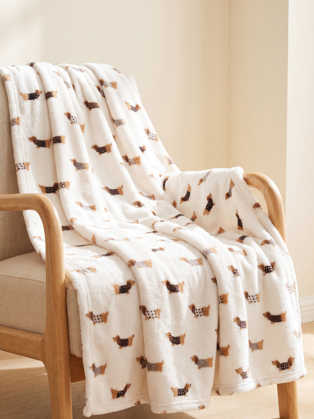Printed Welsoft Tv Blanket 100x150 Cm
