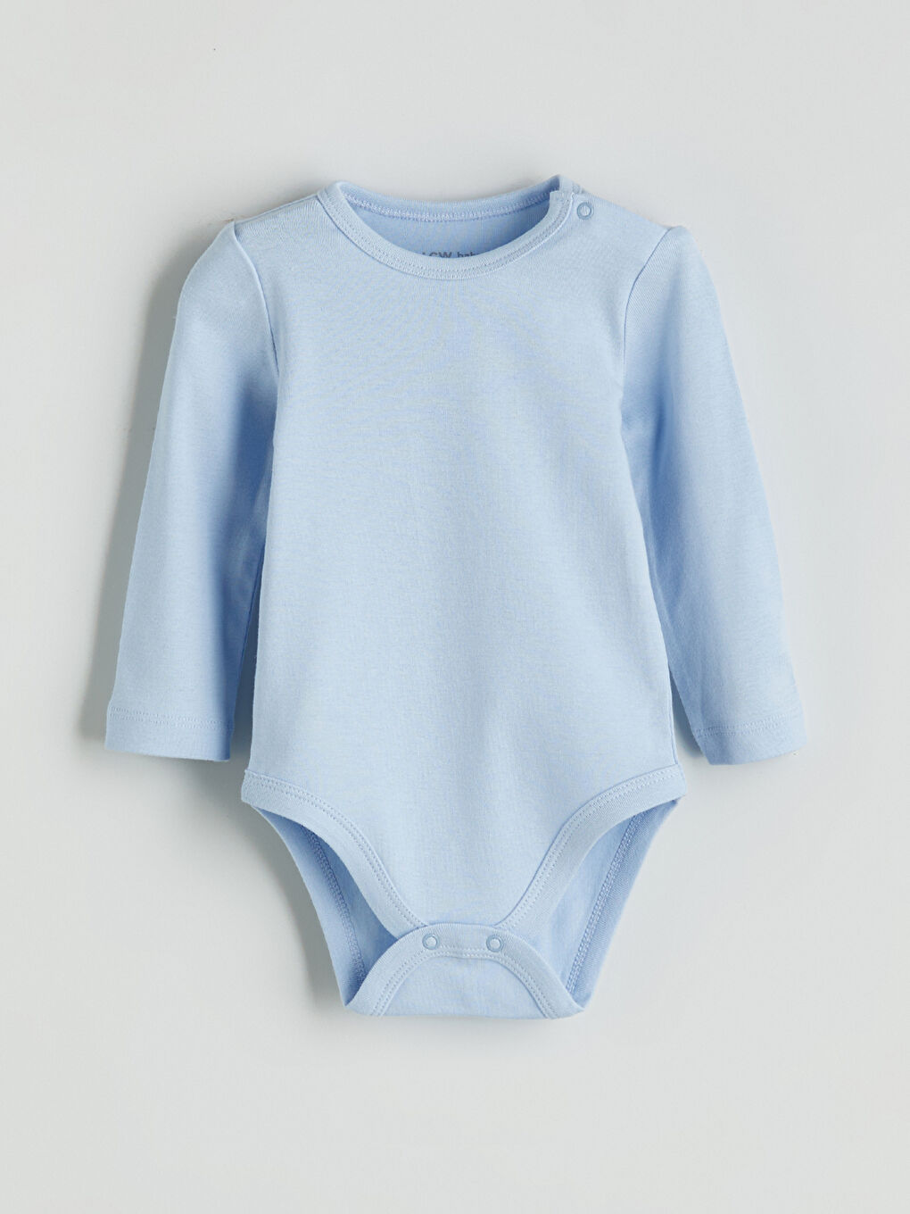 Bej Baskılı Erkek Bebek Çıtçıtlı Body 2'li-1