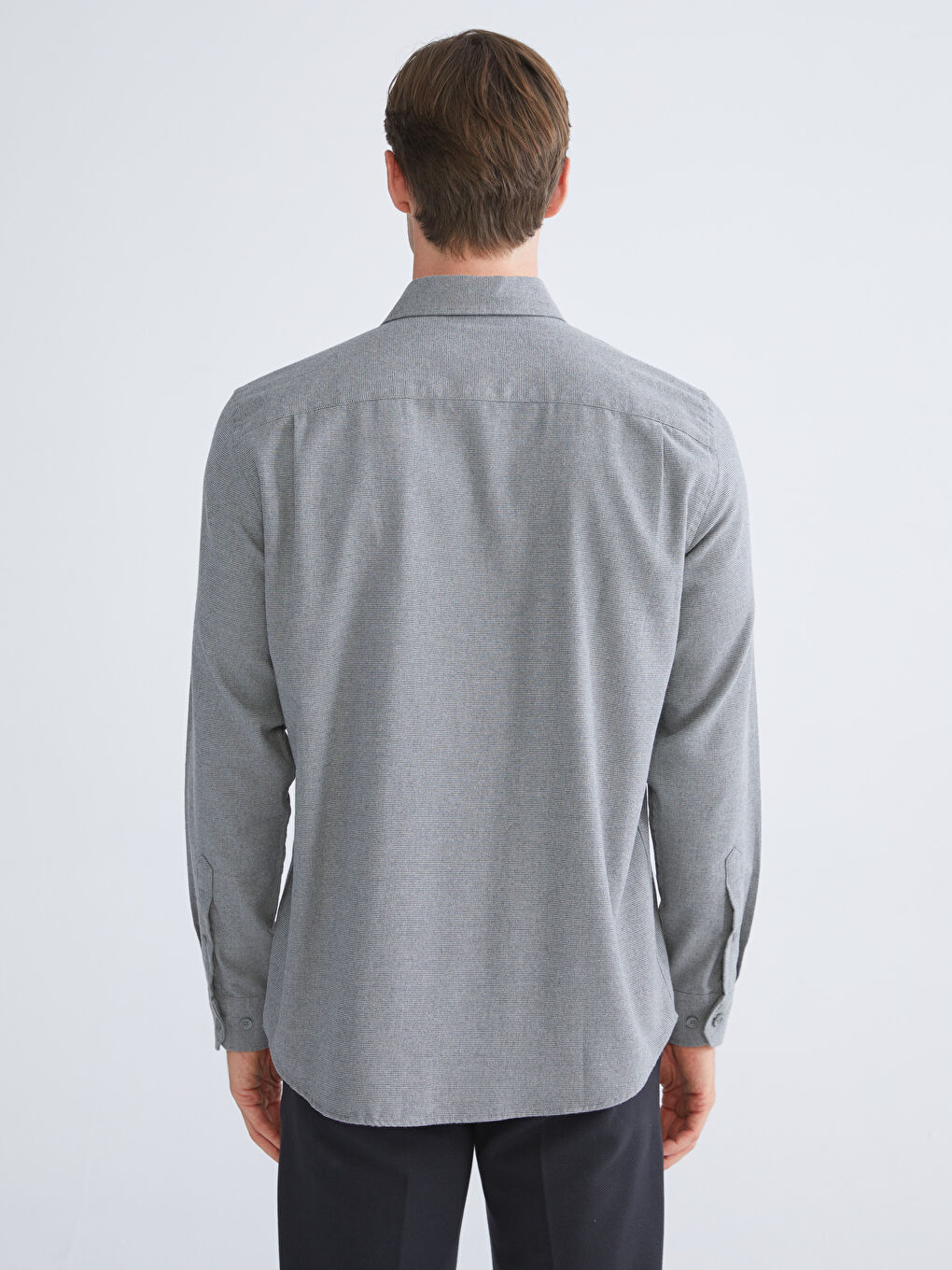 Chemise de Bûcheron à Manches Longues pour Hommes Coupe Régulière-3