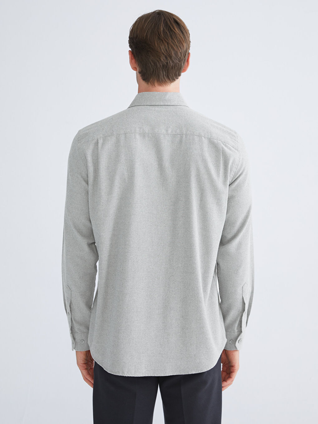 Chemise de Bûcheron à Manches Longues pour Hommes Coupe Régulière-3
