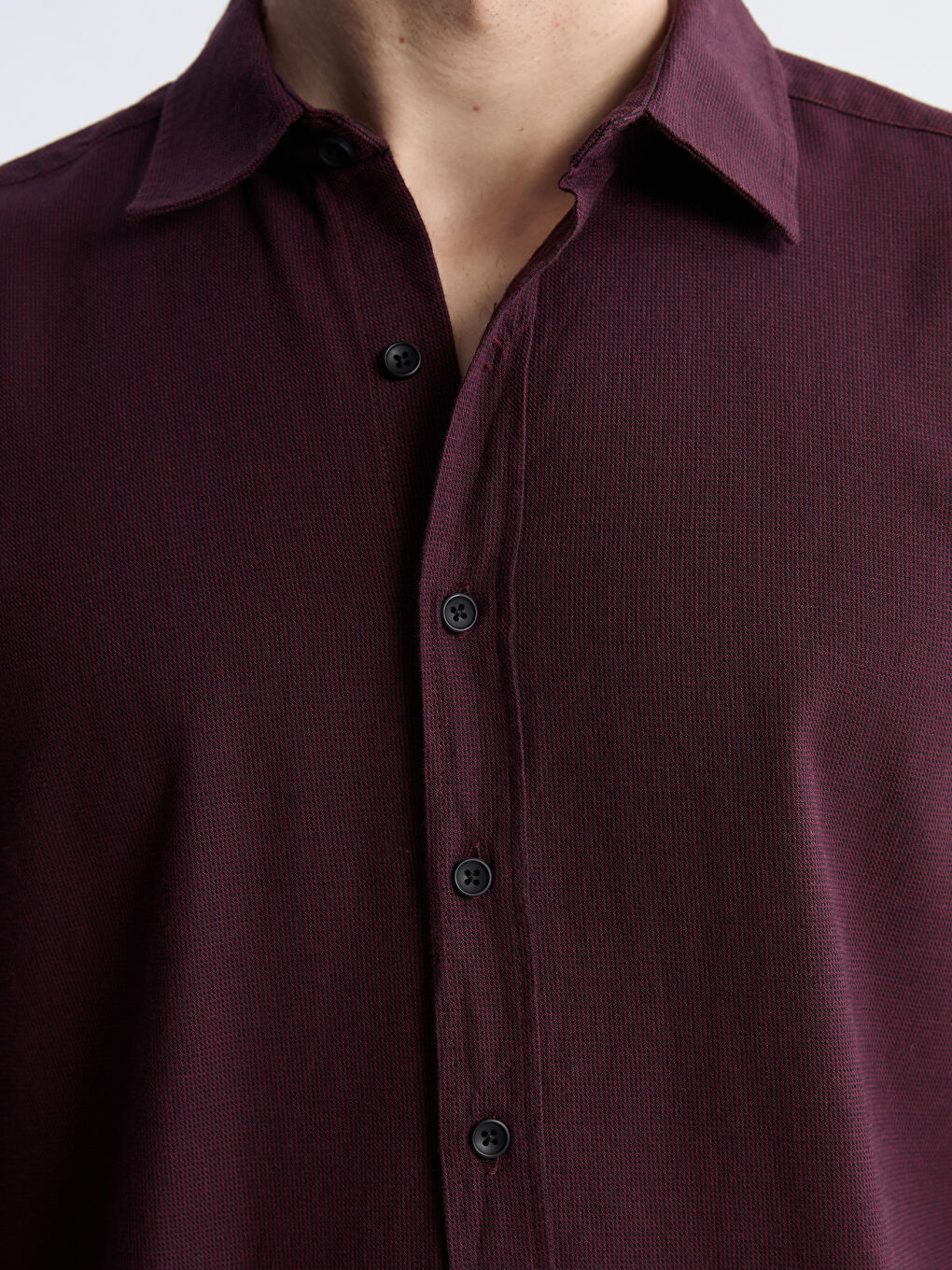 Regular Fit Long Sleeve Men's Lumberjack Shirt-2