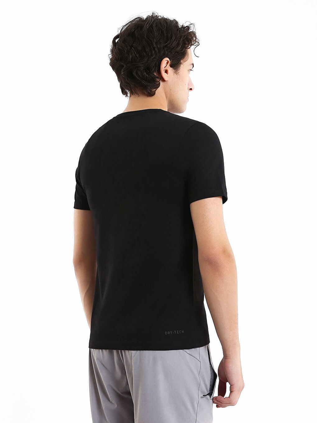 Crew Neck Printed Men's Sports T-Shirt-8