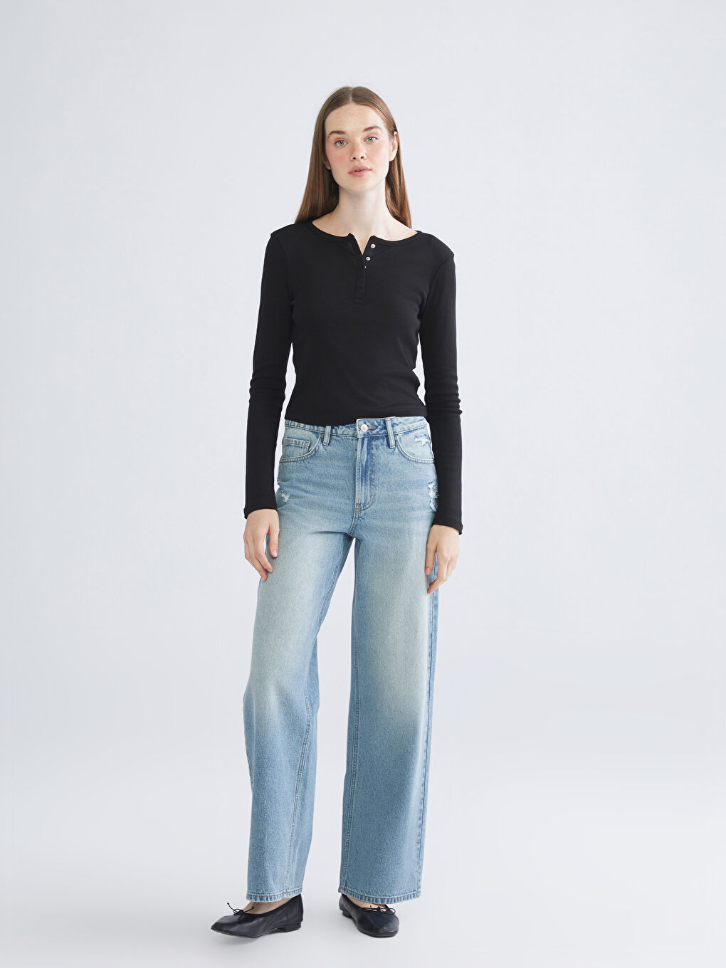 Wideleg Women's Jeans