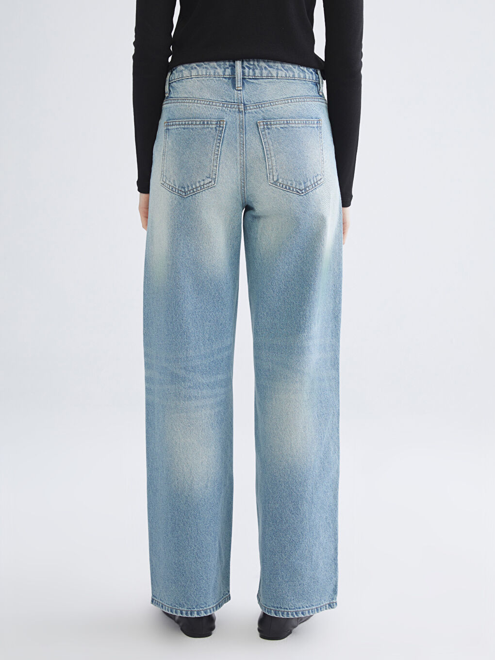 Wideleg Women's Jeans-3