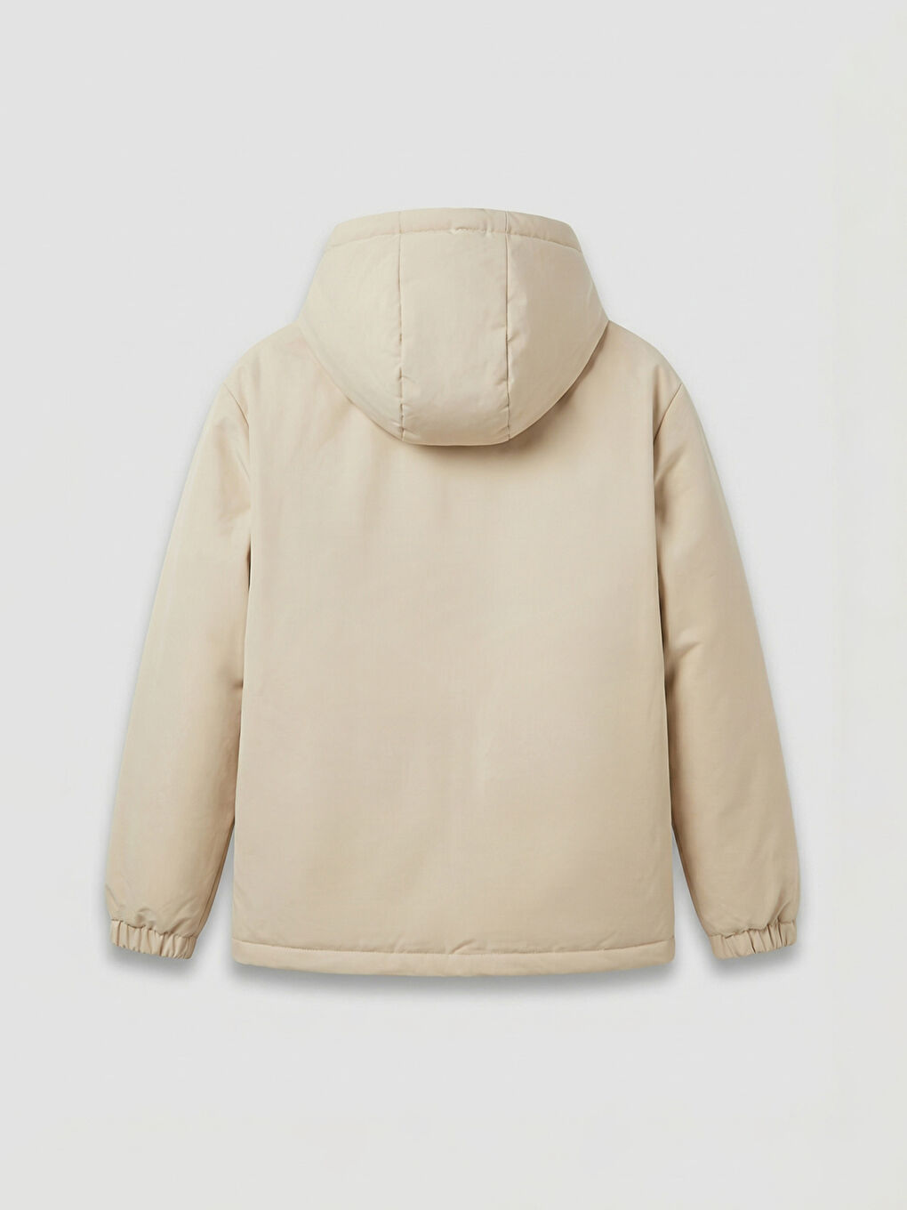 Men's Padded Hooded Jacket in a Relaxed Fit-1