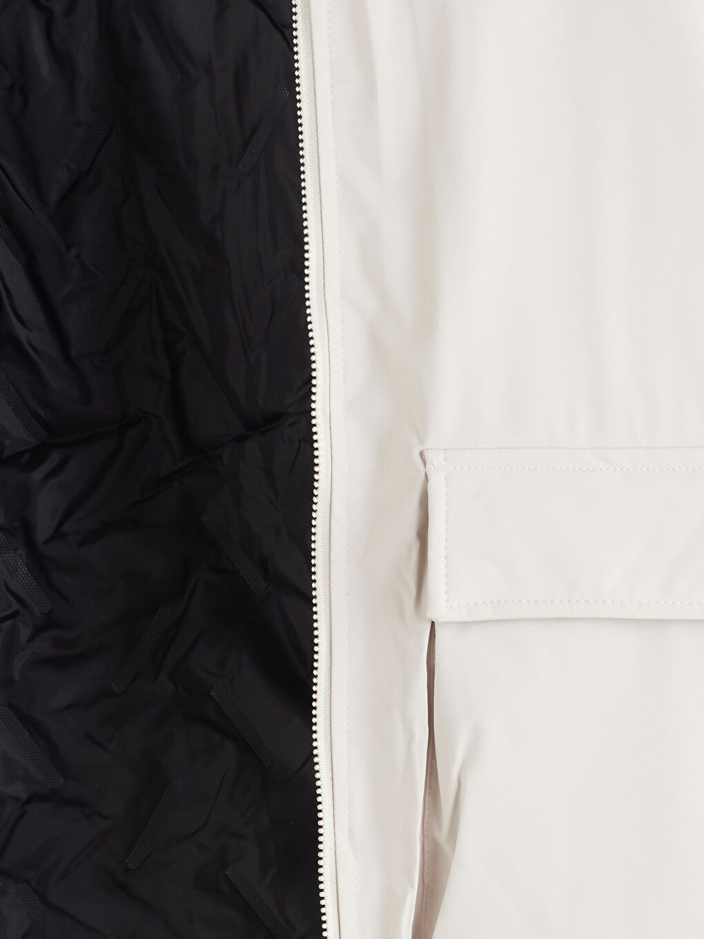 Haki Bol Kalıp Kapüşonlu Kalın Erkek Şişme Mont-6