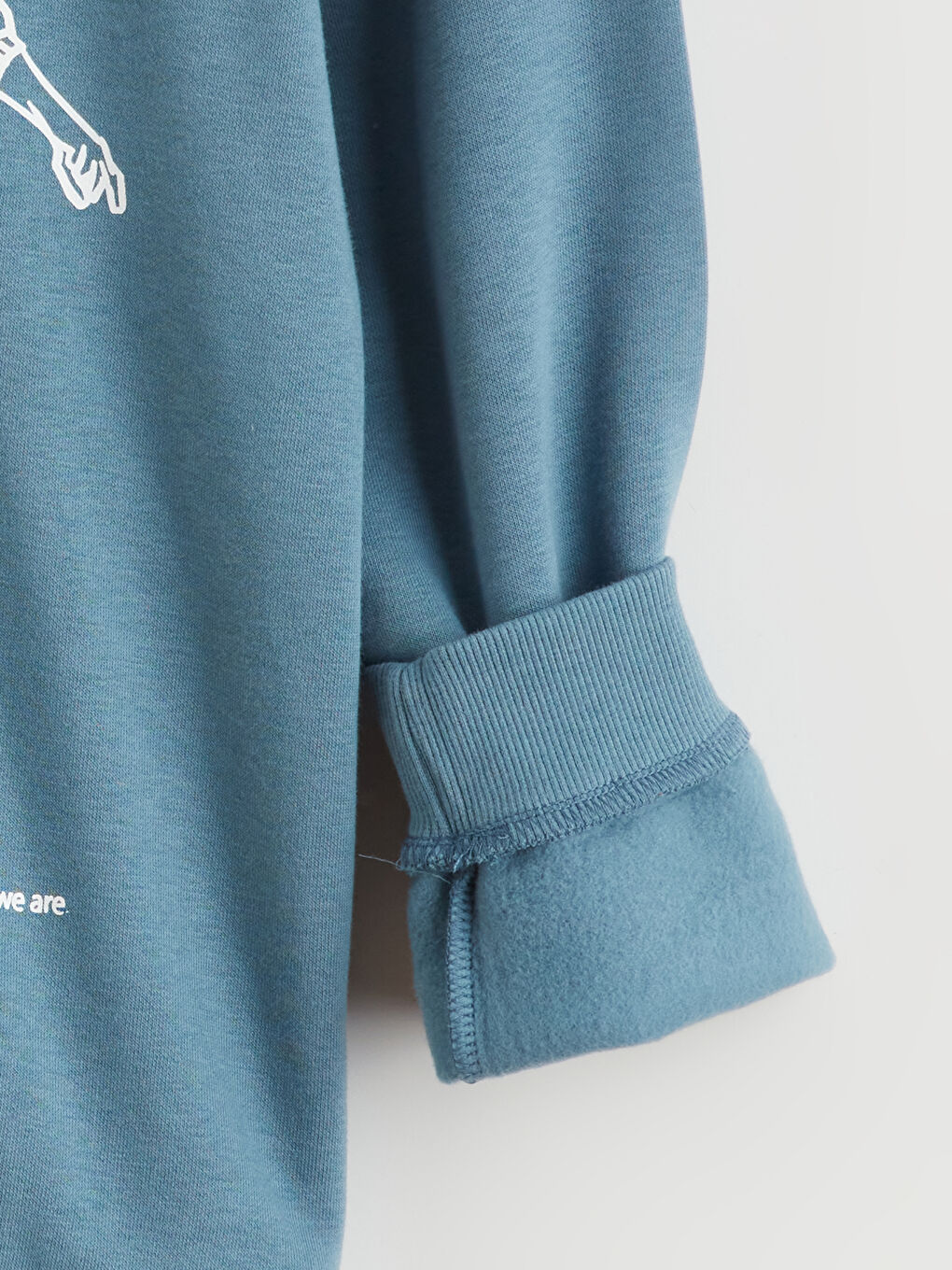 Hooded Boys' Thick Sweatshirt-3