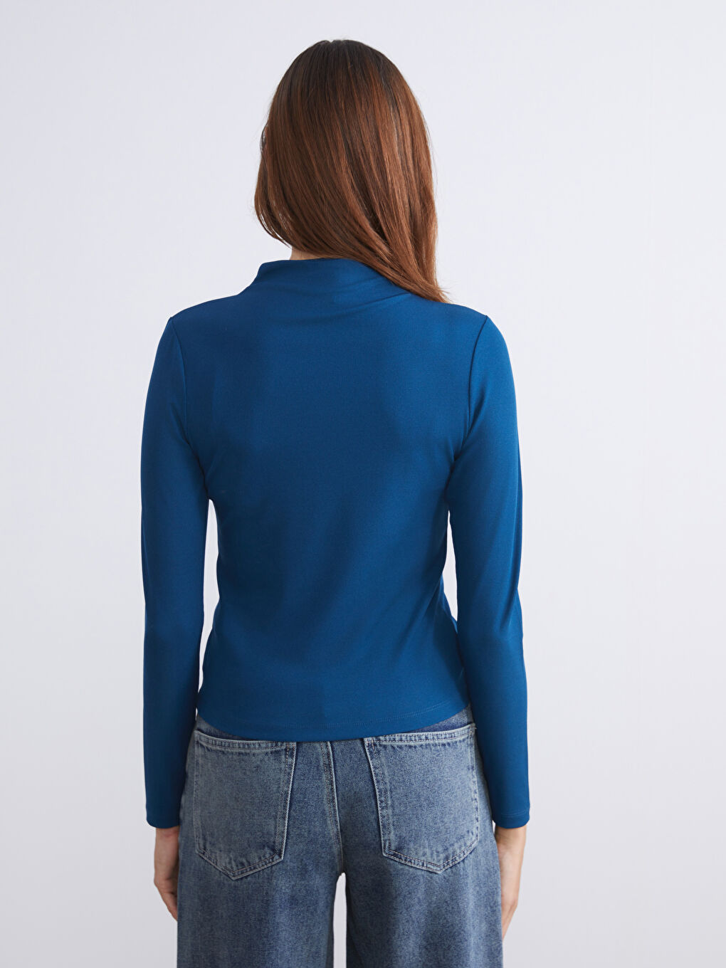 Funnel Neck Women's T-Shirt-3