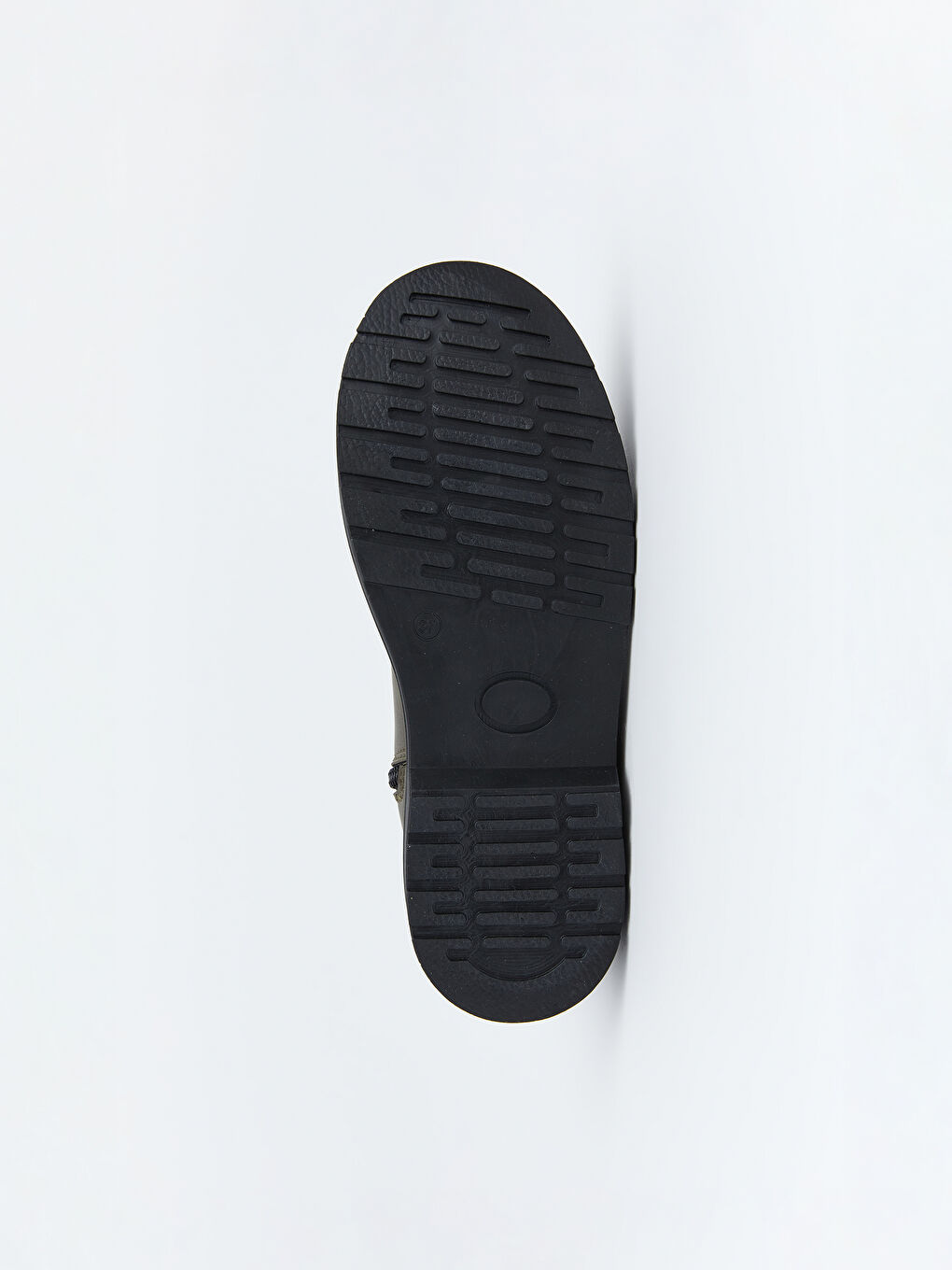 Haki Deri Görünümlü Fermuarlı Erkek Çocuk Bot-3