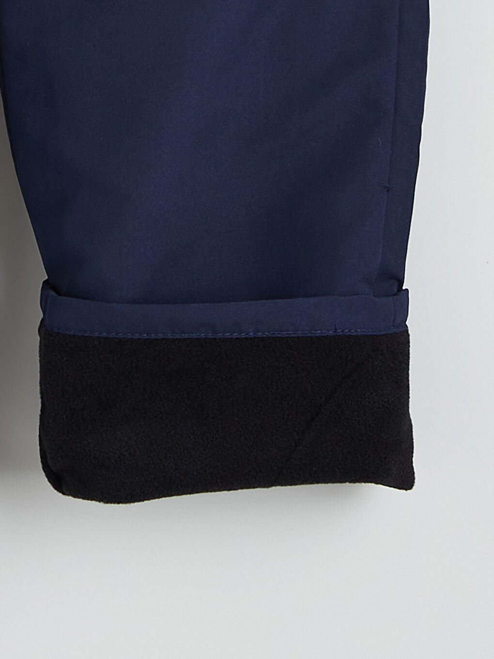 Boys' Trousers with Elastic Waist and Fleece Lining-2