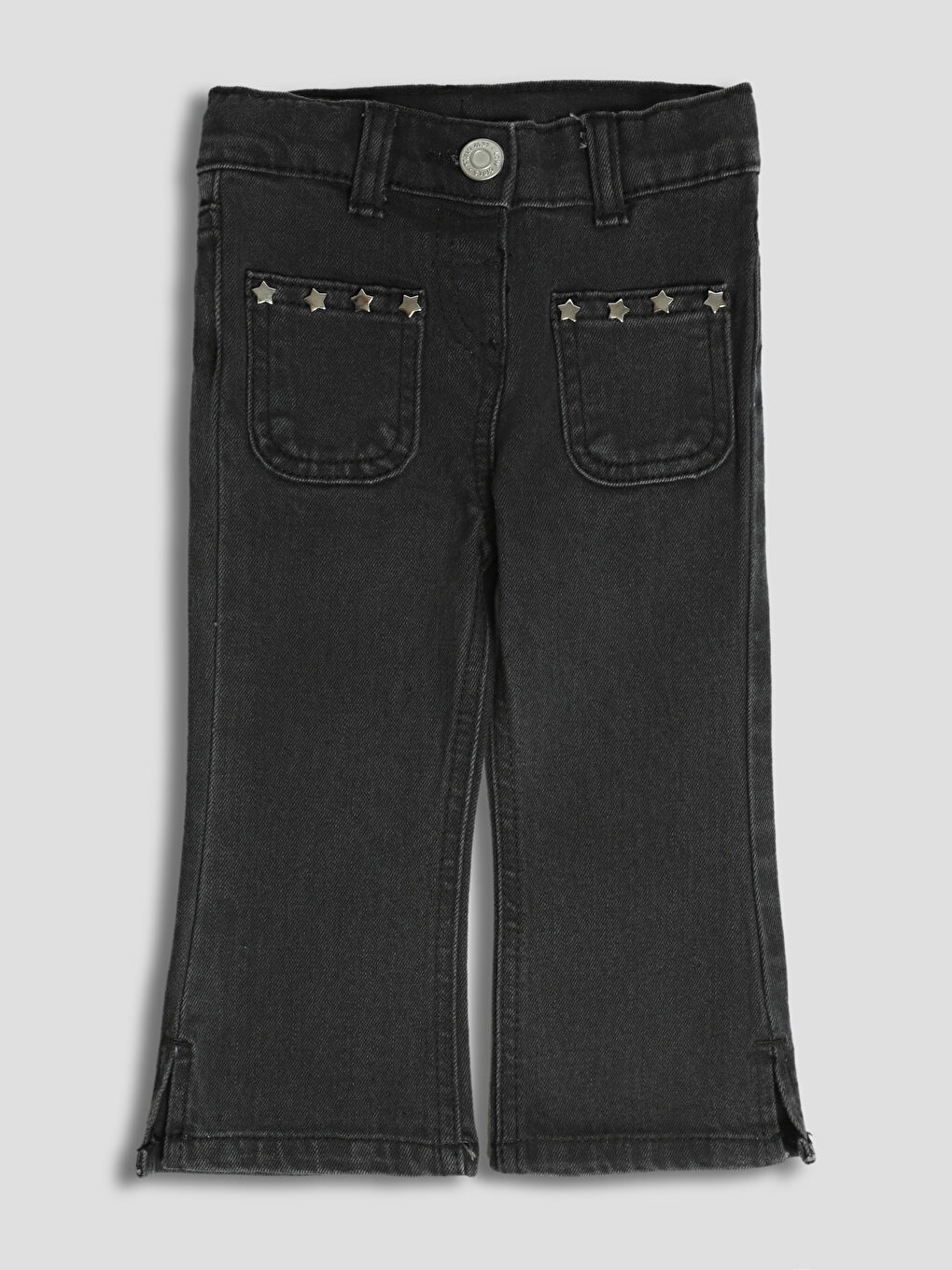 Elasticated Waist Baby Girls' Jeans