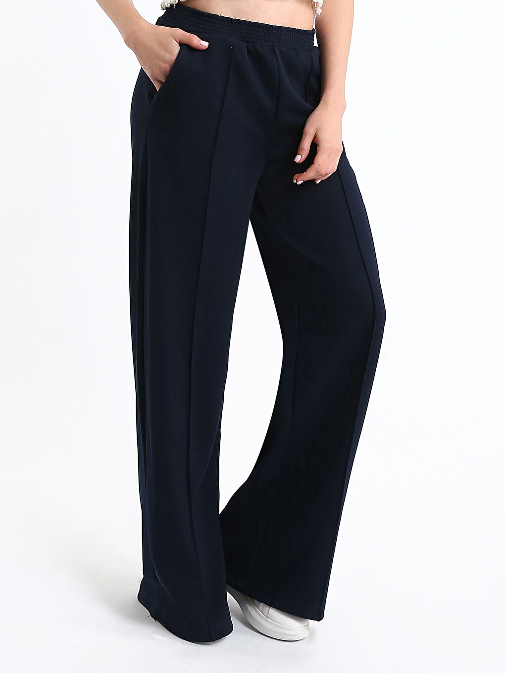 Women's Sweatpants with Elastic Waist-6